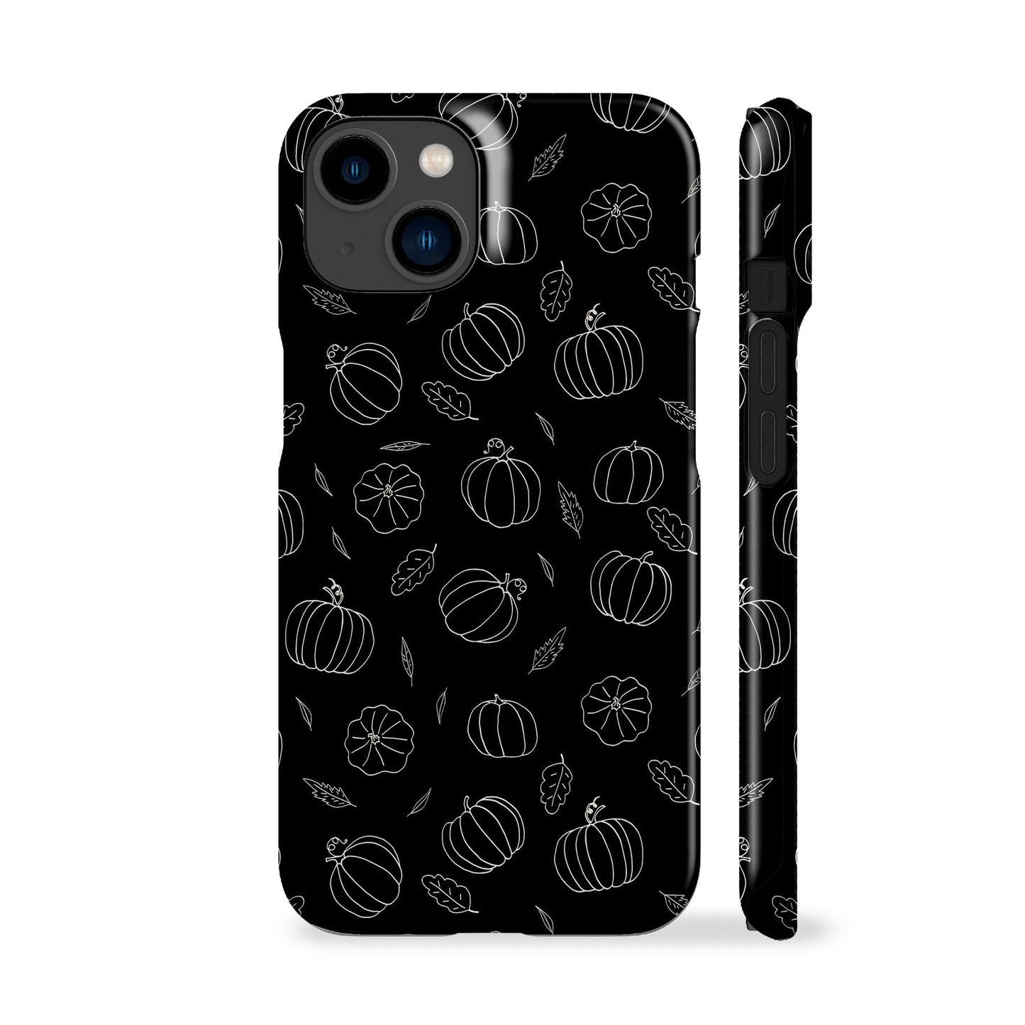Mini Pumpkins Black Phone Case