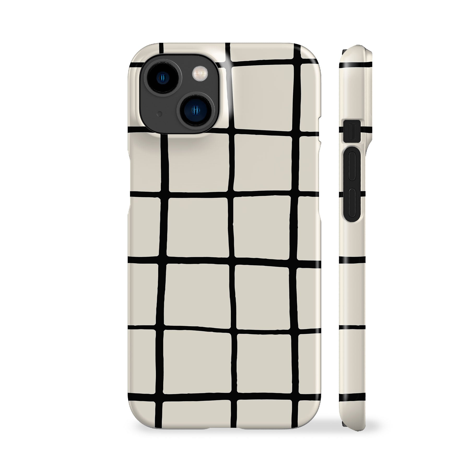 Grid Pattern Phone Case Acaso London