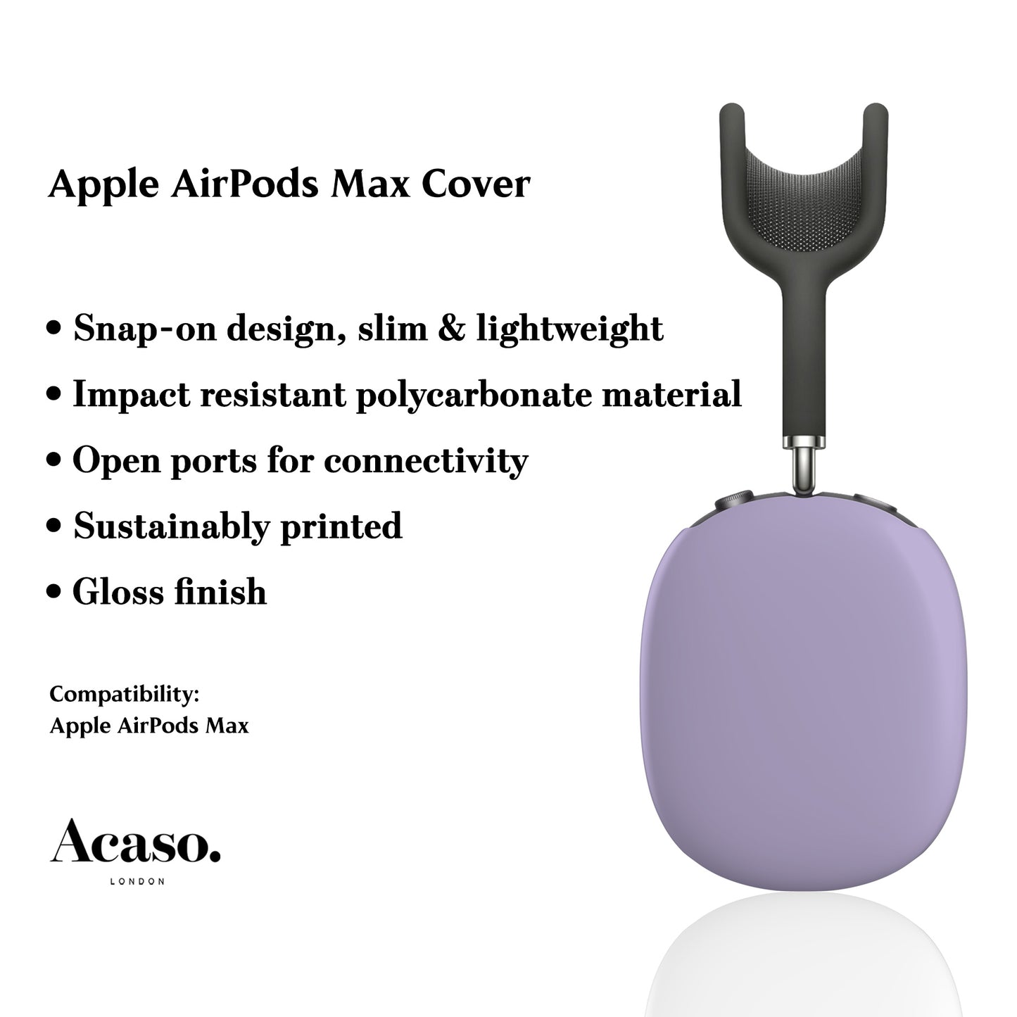 Lavender AirPods Max Cover