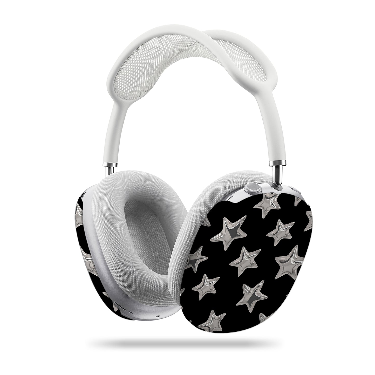 3D Stars Black AirPods Max Cover