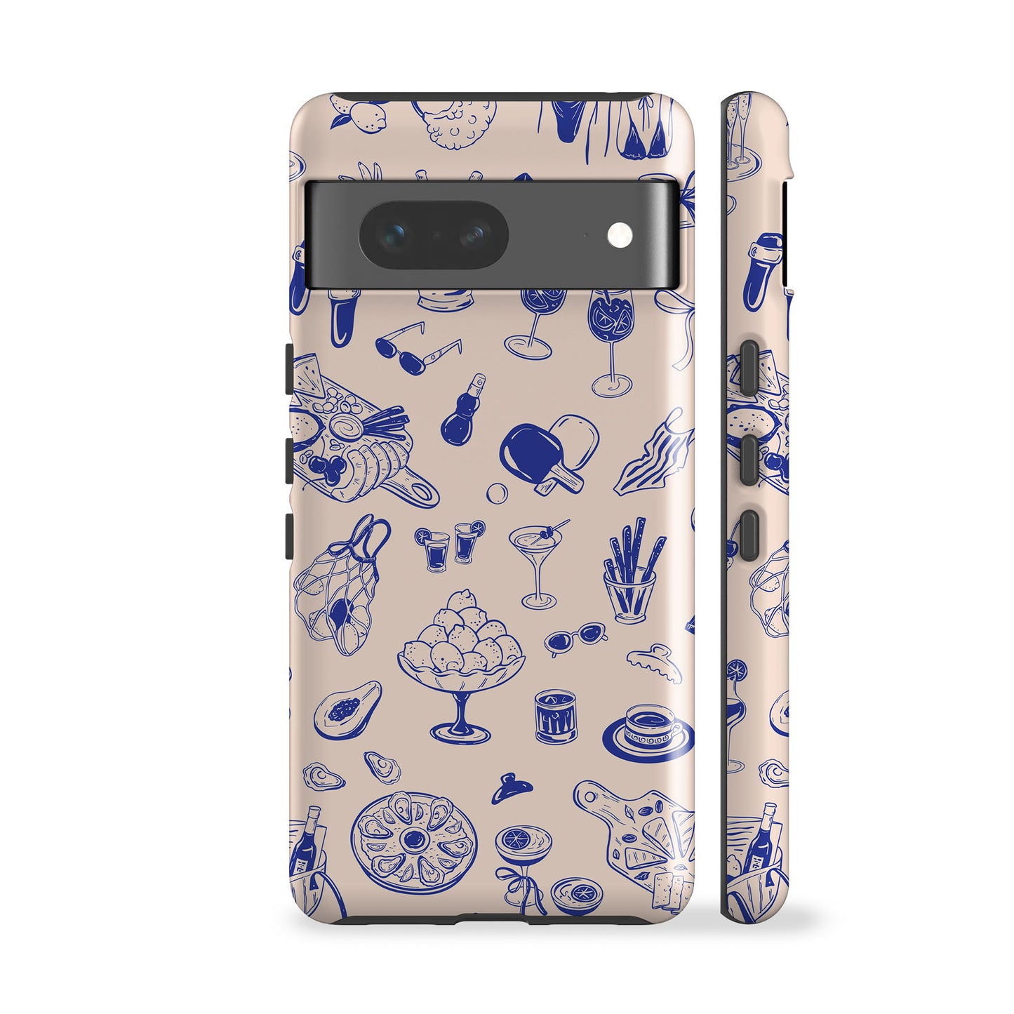 Blue Beach Day Phone Case