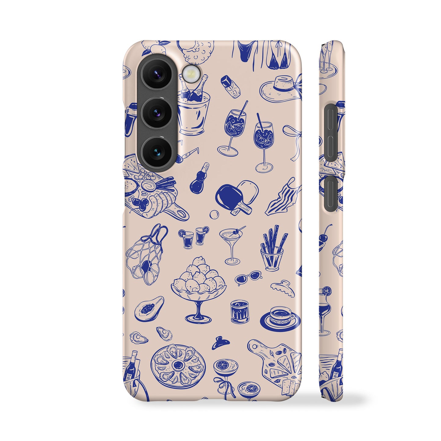 Blue Beach Day Phone Case