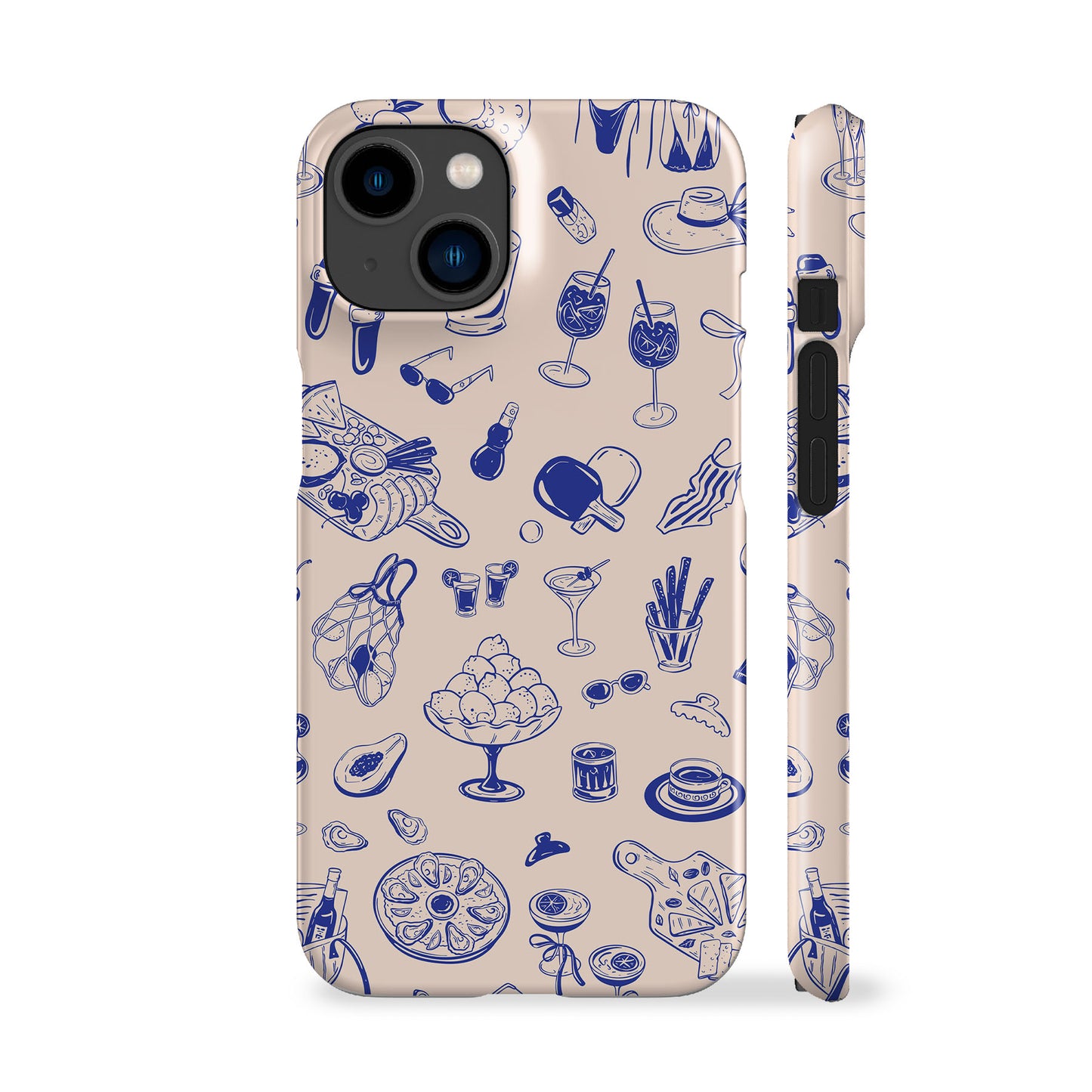 Blue Beach Day Phone Case