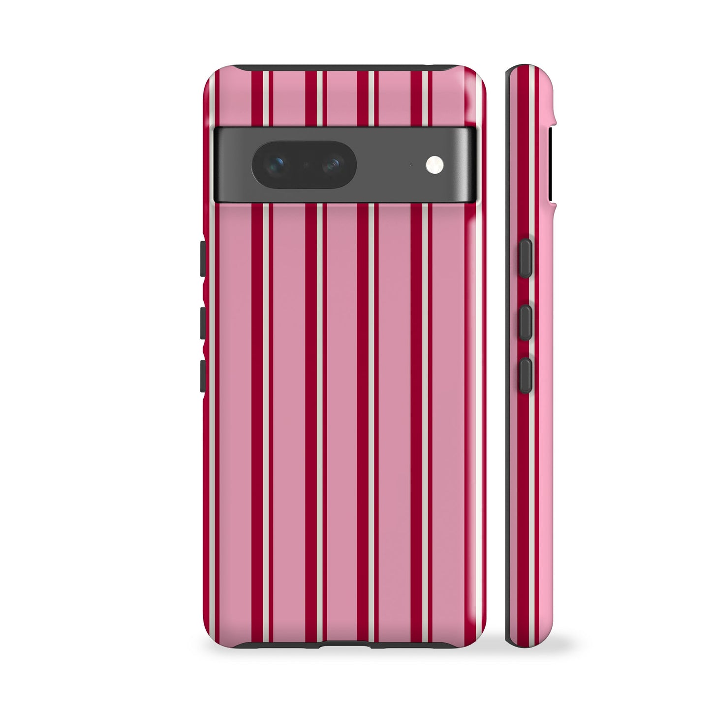Capri Pink Stripes Phone Case