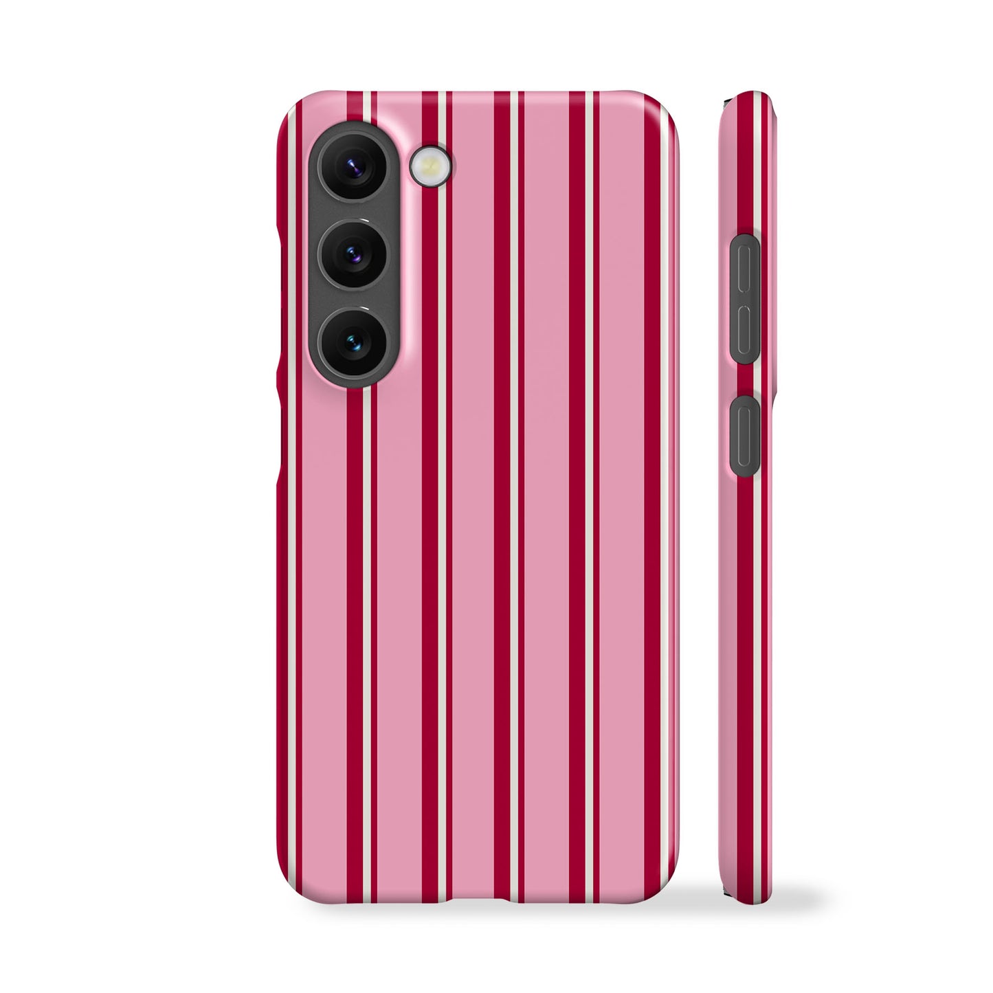 Capri Pink Stripes Phone Case