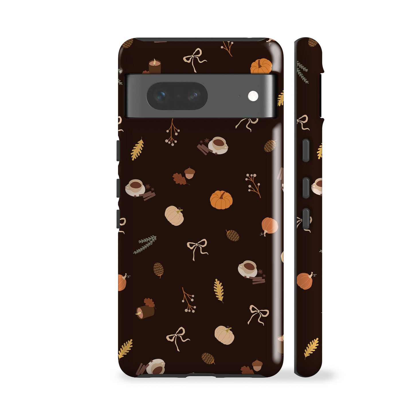 Coquette Autumn Brown Phone Case