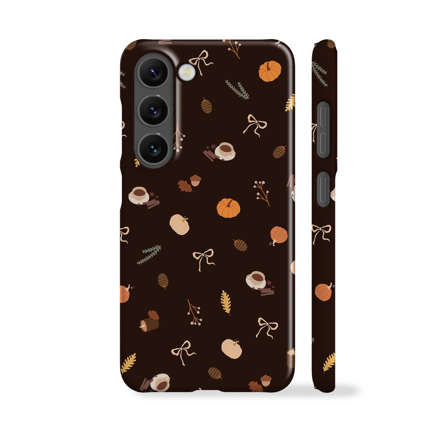 Coquette Autumn Brown Phone Case