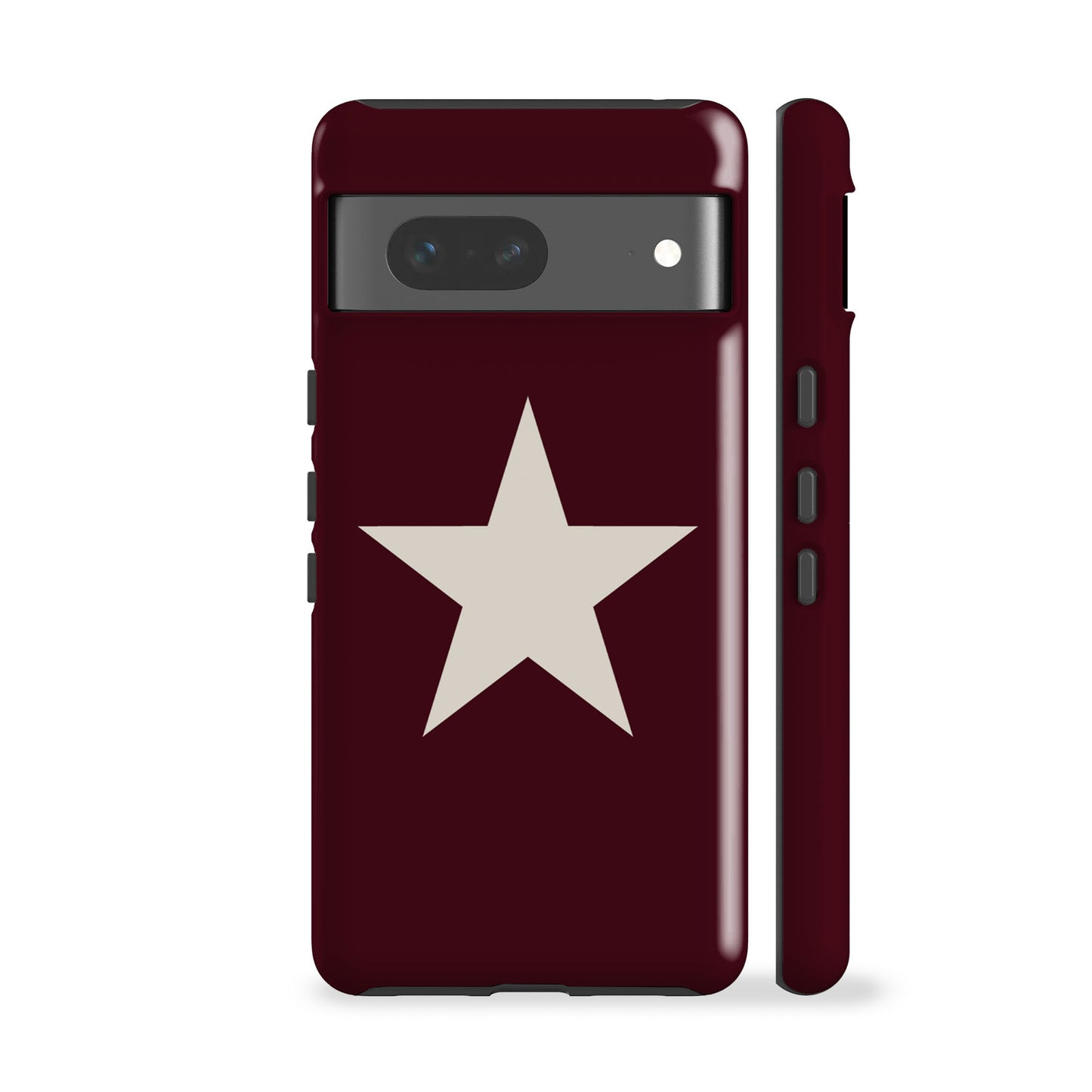 Star Dark Maroon Phone Case