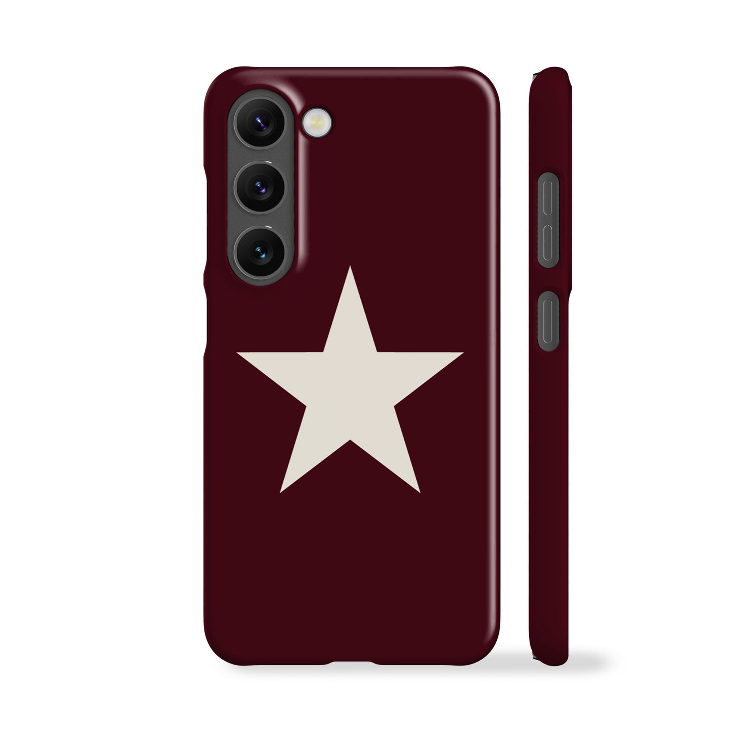 Star Dark Maroon Phone Case