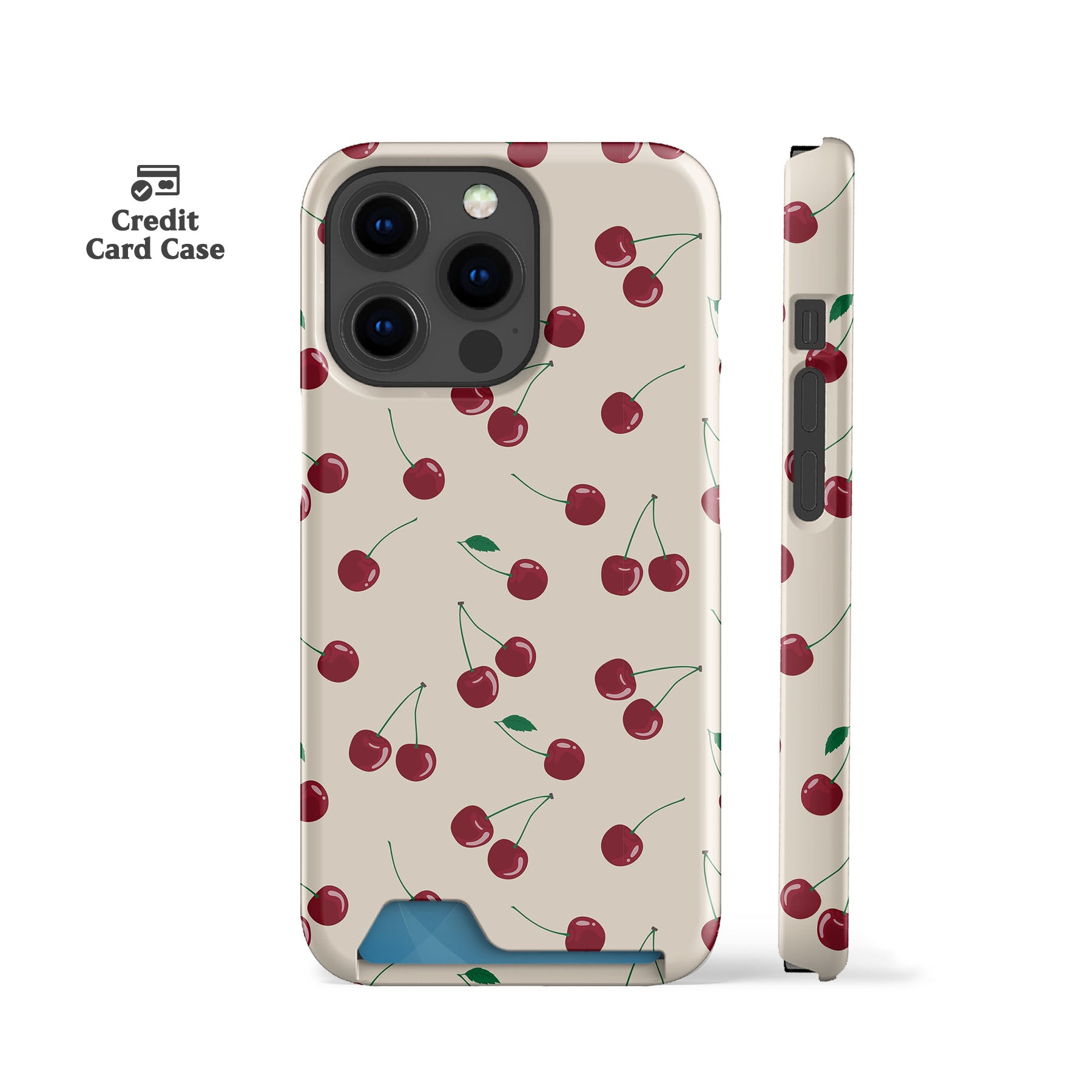 Cute Cherries Card Case Cute Cherries Card Case