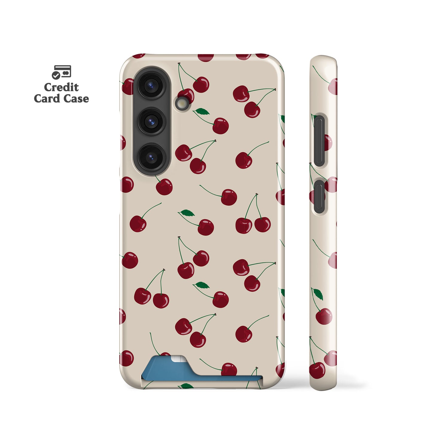 Cute Cherries Card Case