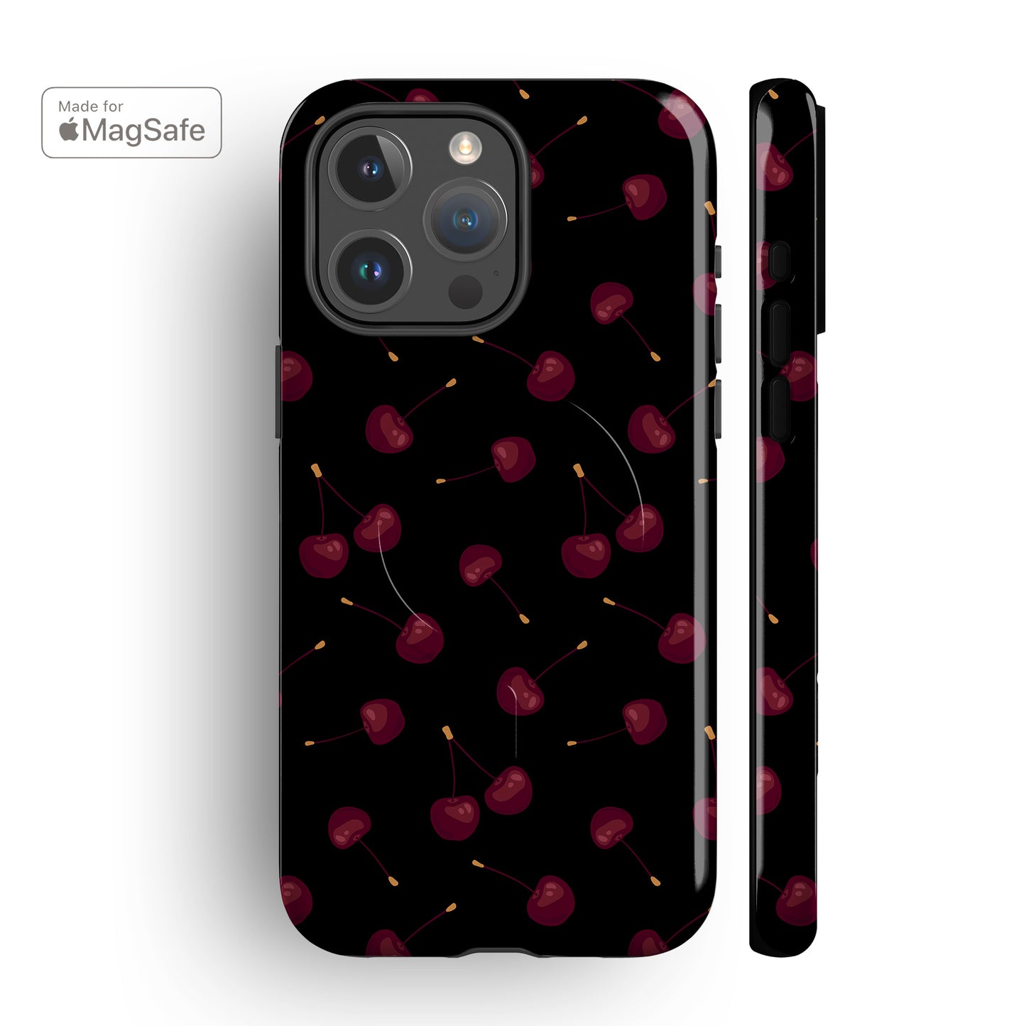 Dark Cherries MagSafe iPhone Case