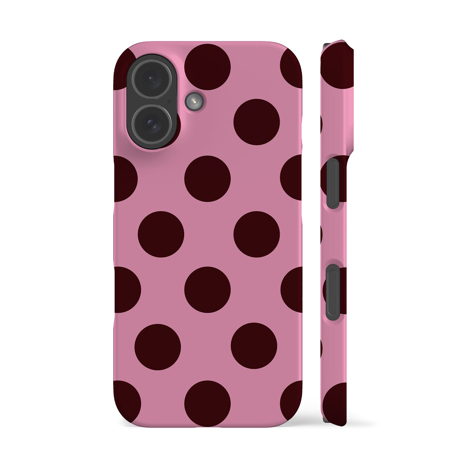 iPhoneアクセサリー urban sophistication iPhone16 Polka Dots the-puffer-case-inverse-polka-