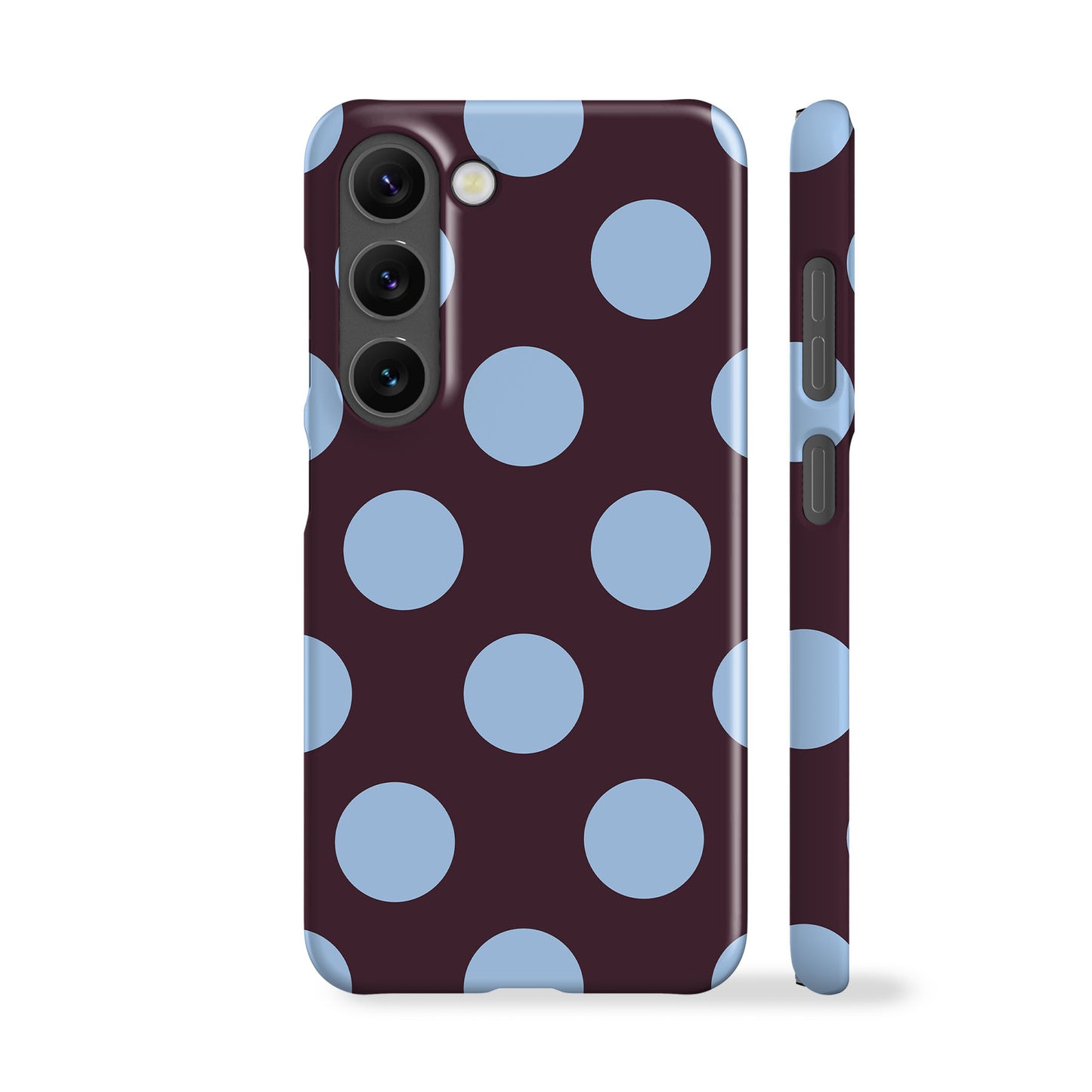 Dark Purple Feria Dots Phone Case