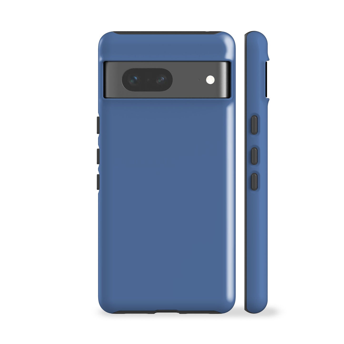 Flax Flower Blue Solid Phone Case