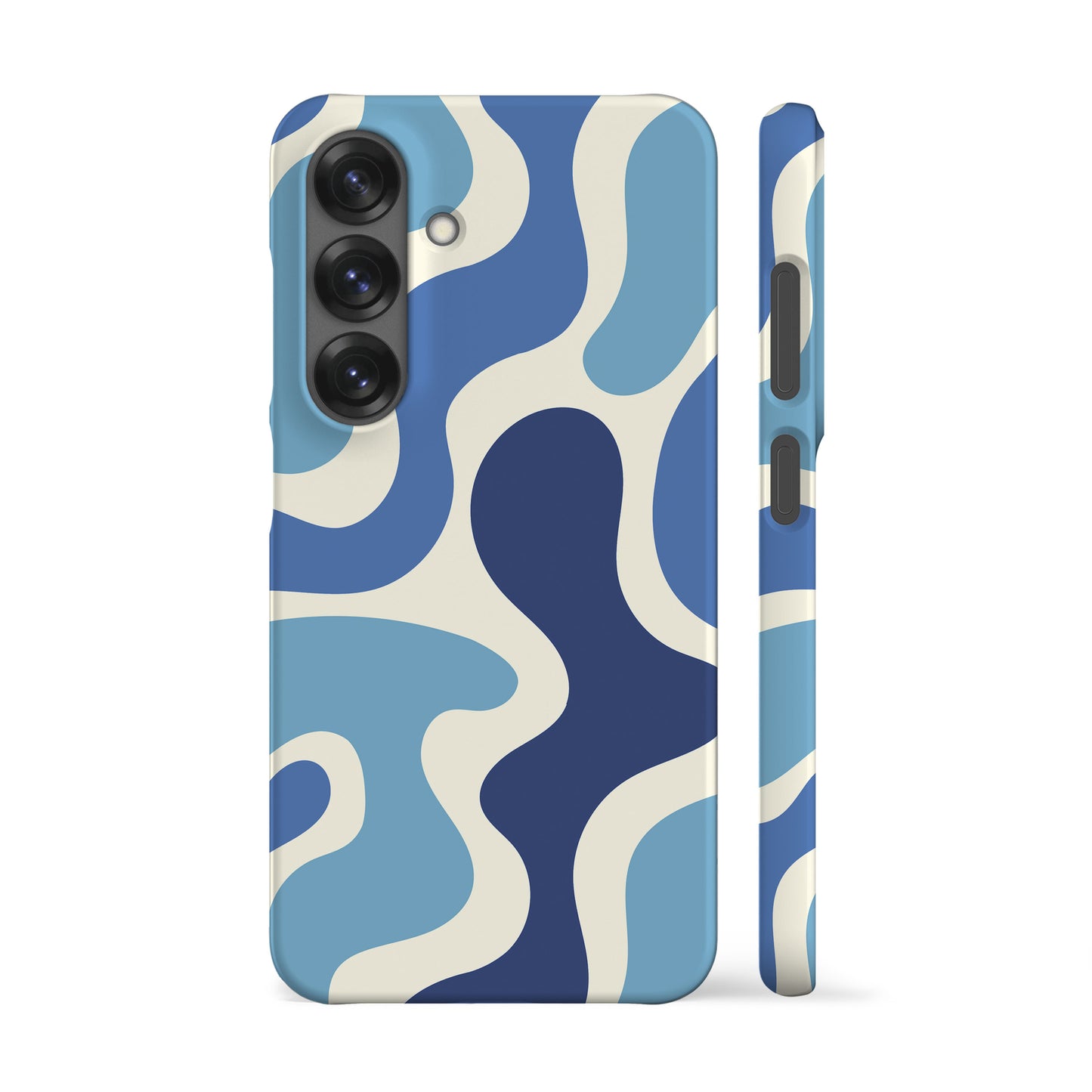 Funky Wave Blue Phone Case