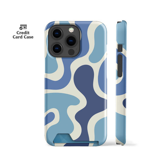 Funky Wave Slim Card Case