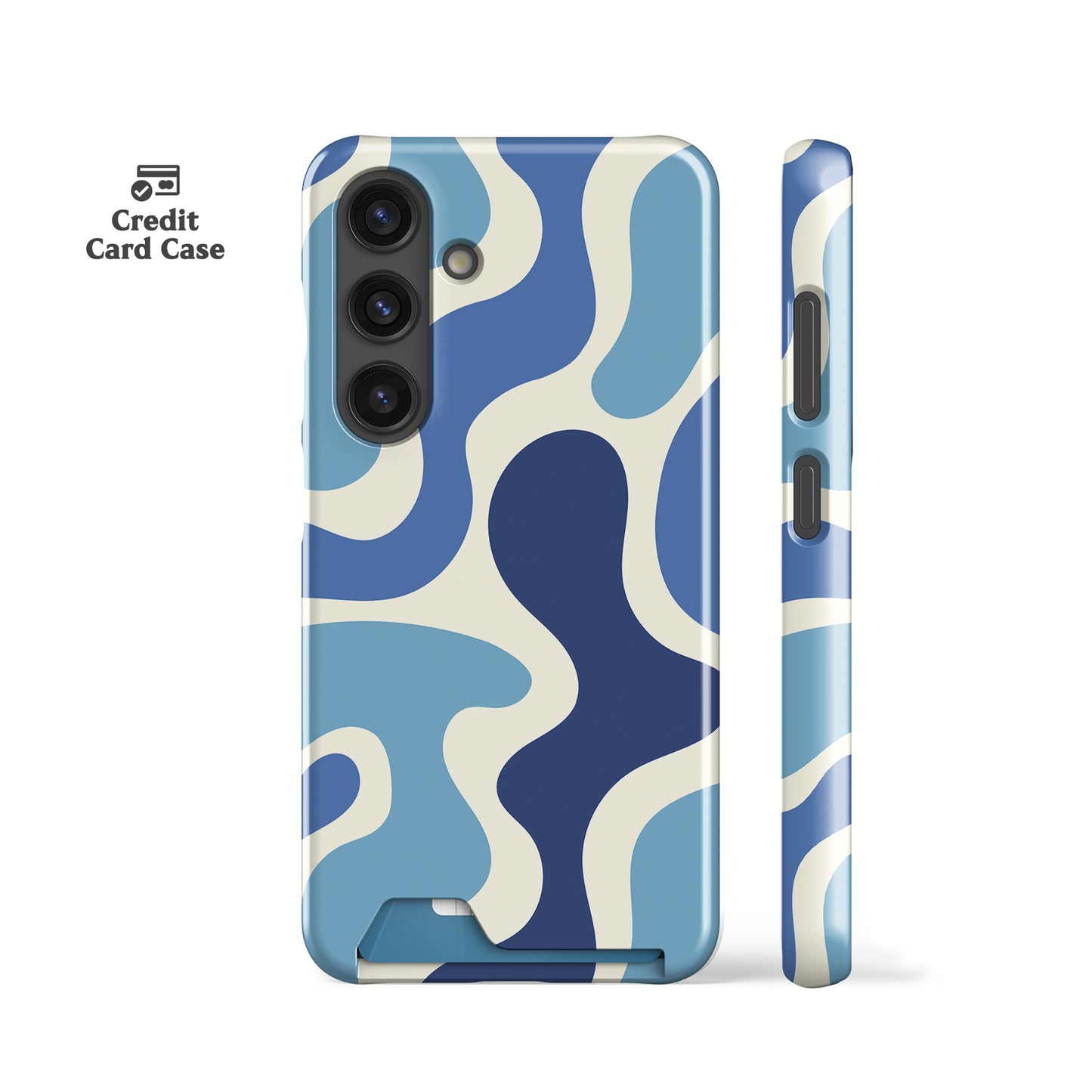 Funky Wave Slim Card Case