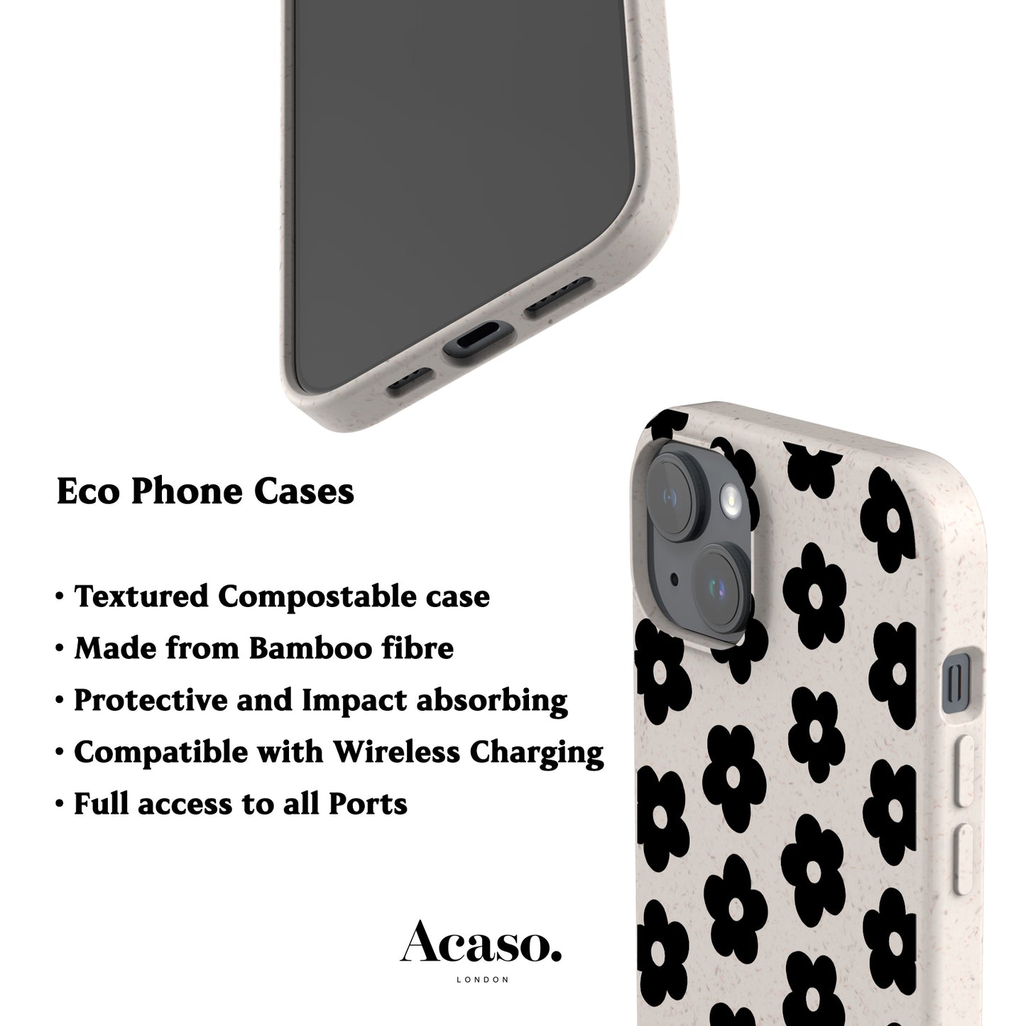 FLORES Eco-Friendly Phone Case