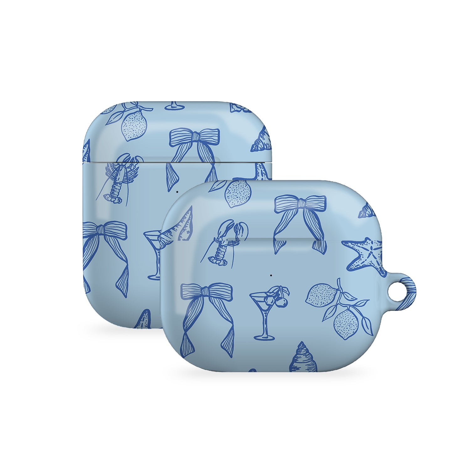Blue Summer AirPods Case Cover