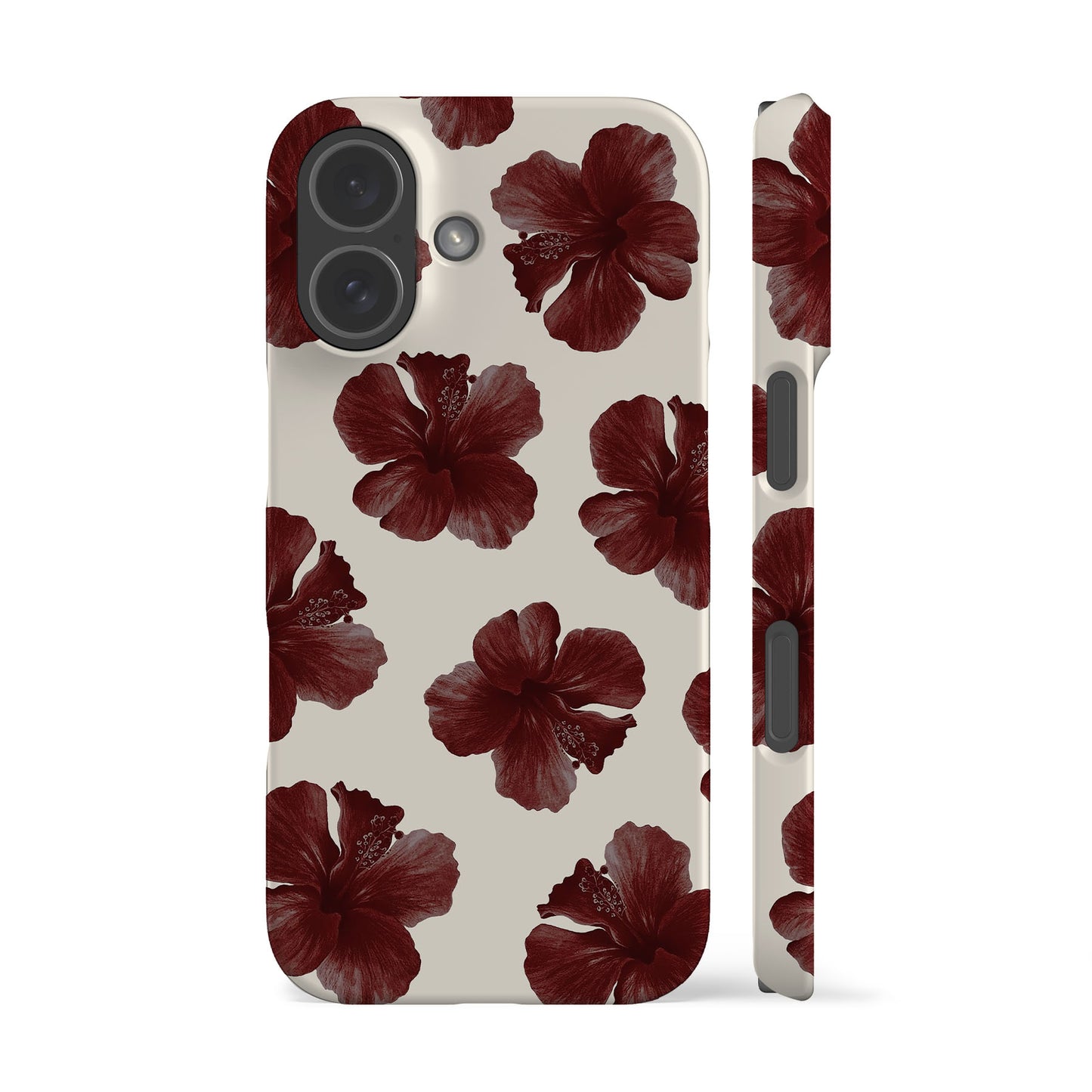 Hibiscus Cream Phone Case