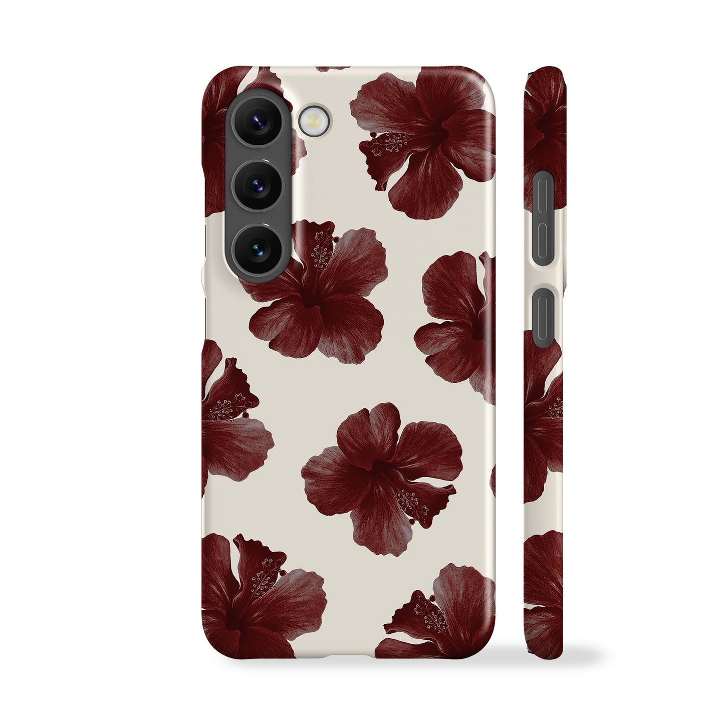 Hibiscus Cream Phone Case