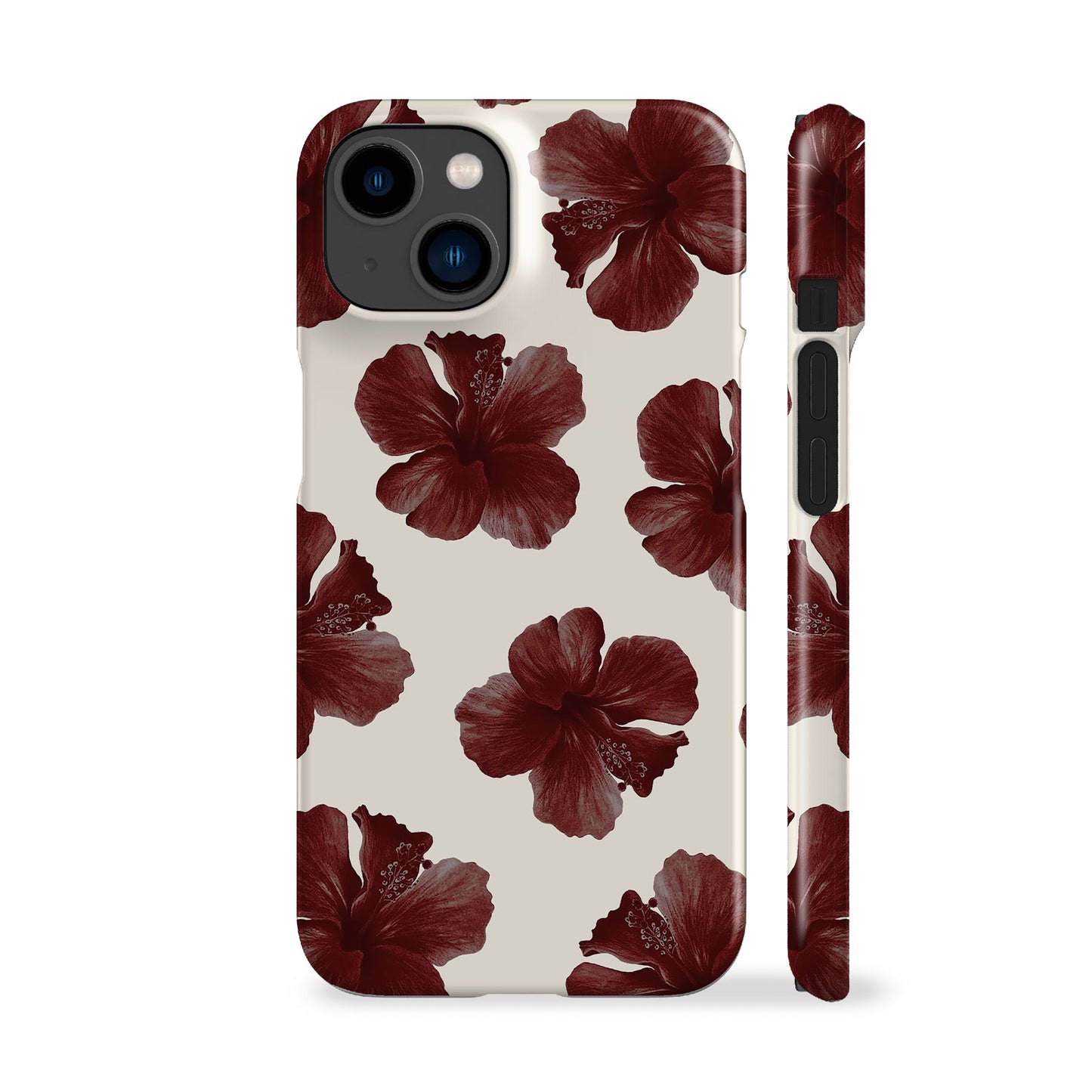 Hibiscus Cream Phone Case