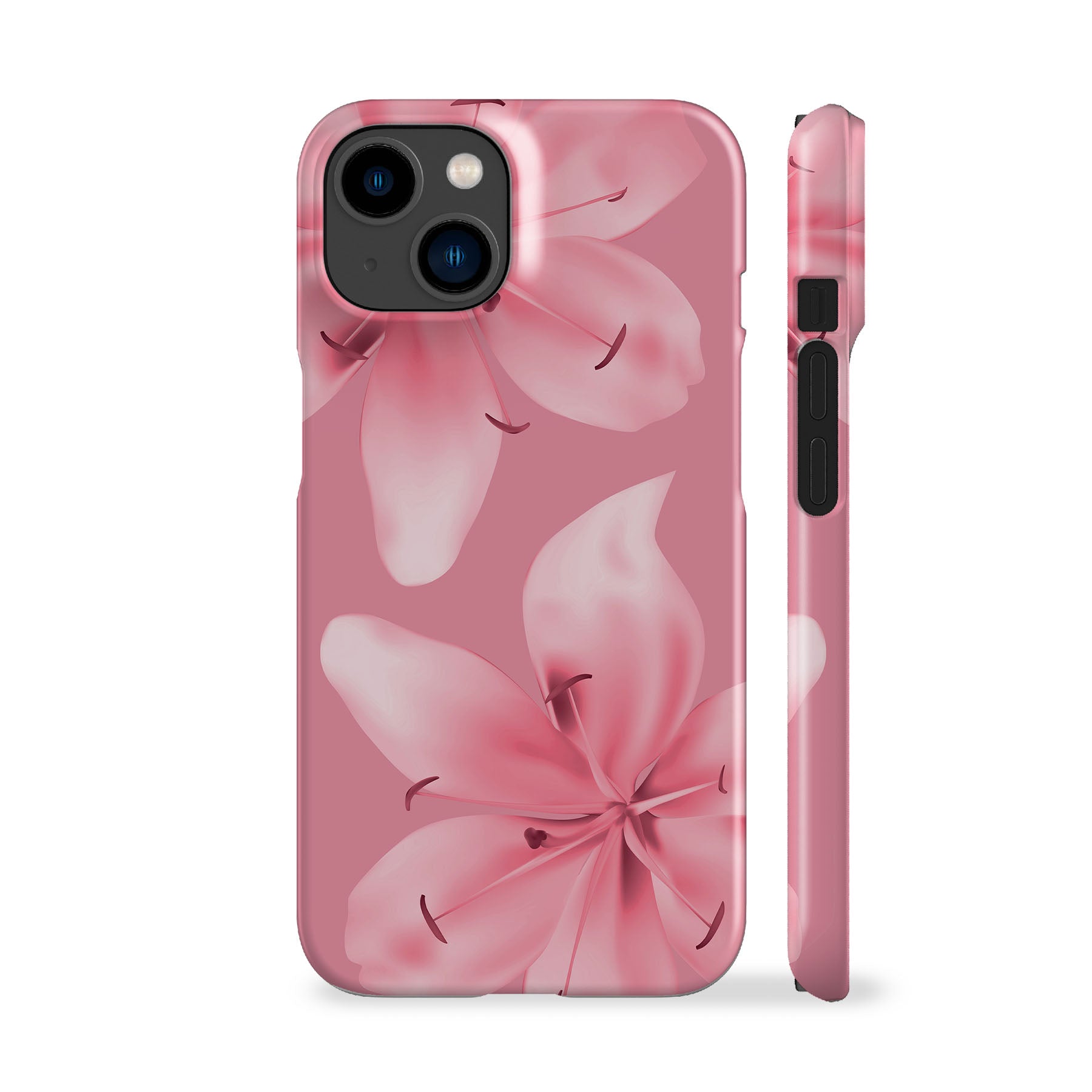 Lily Flower Dust Pink Phone Case