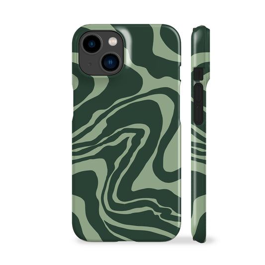 Liquid Marble Green Phone Case