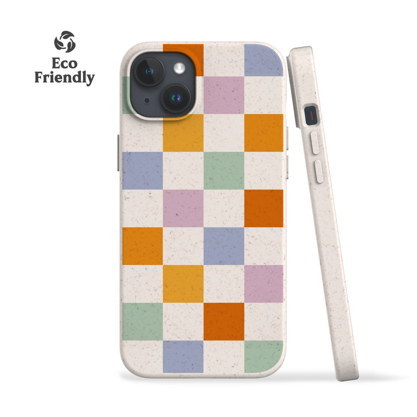 LARGE CHECKERED Eco-Friendly Phone Case