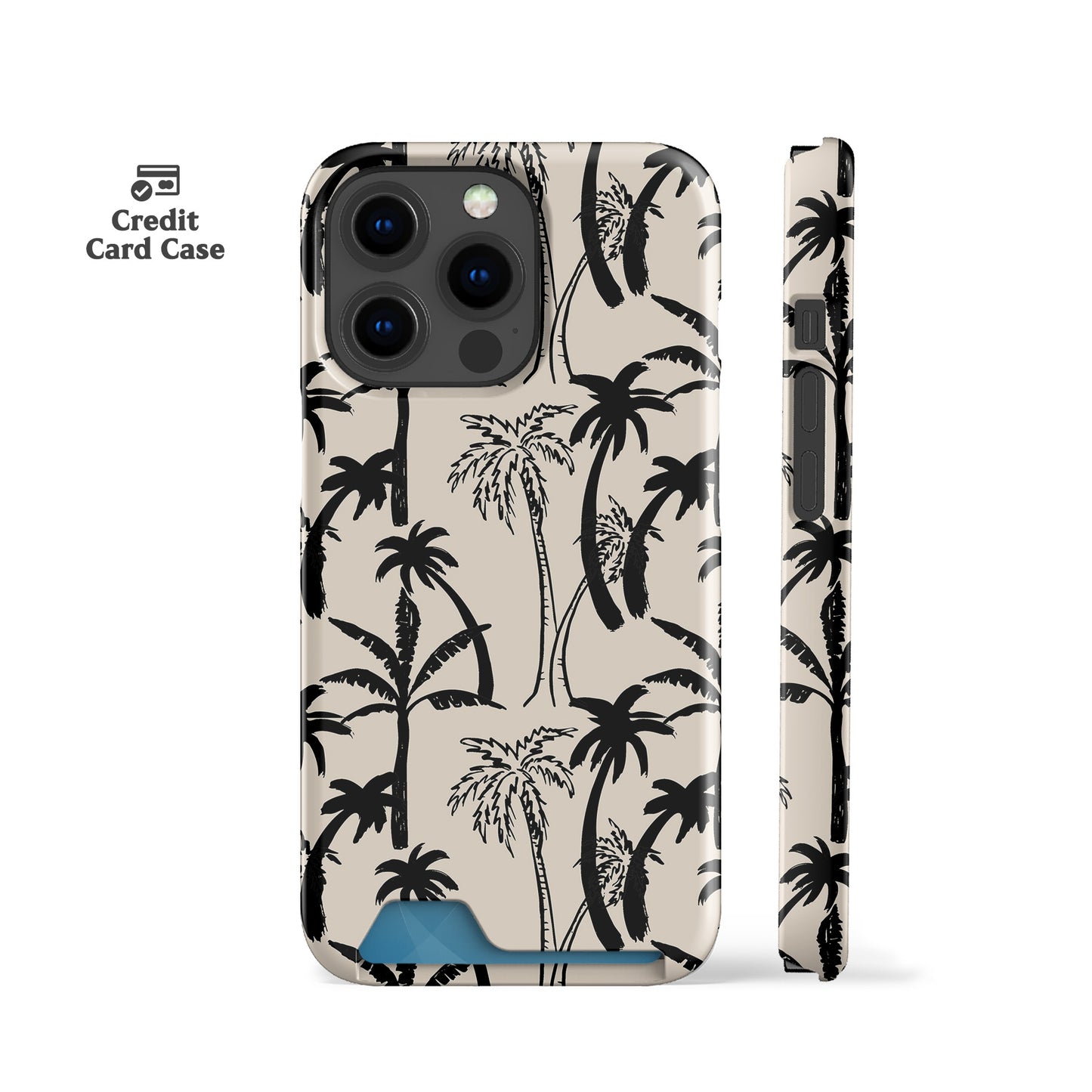 Mallorca Palm Trees Card Case
