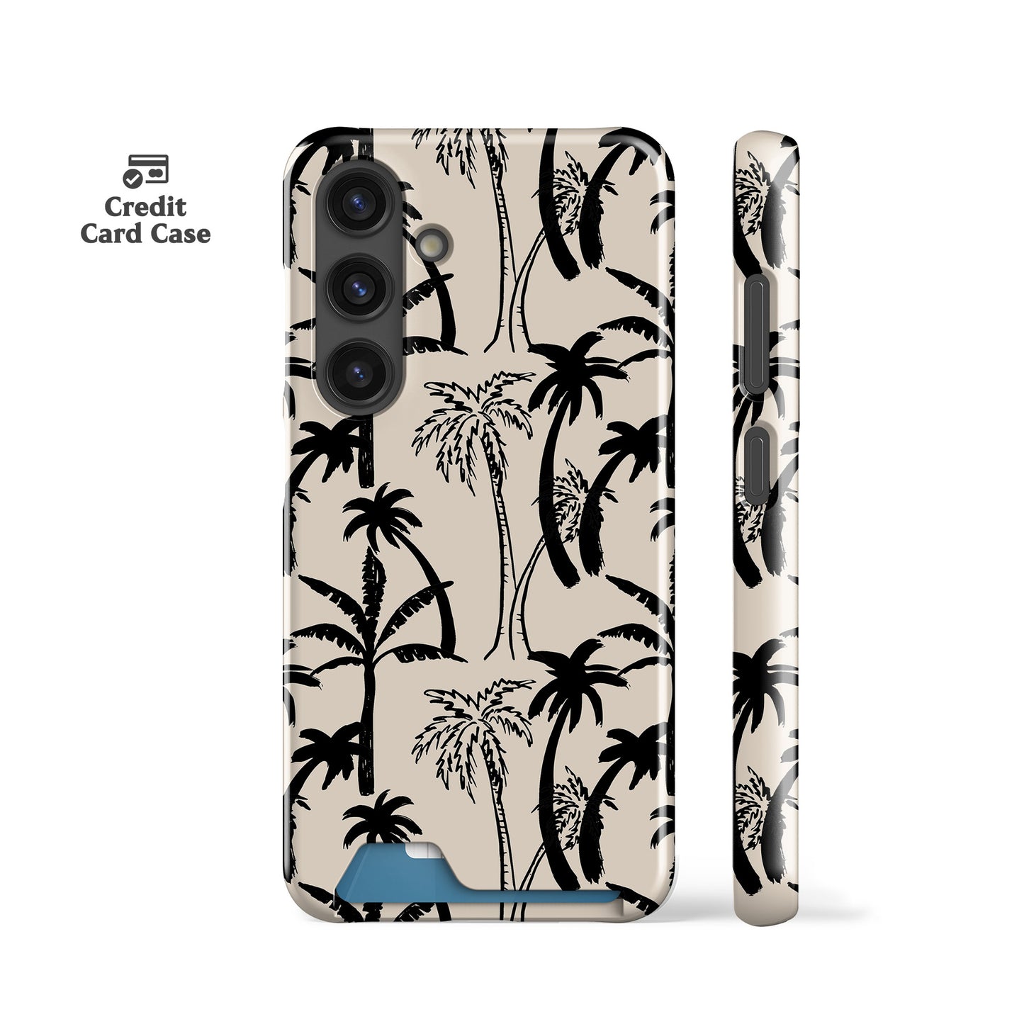 Mallorca Palm Trees Card Case