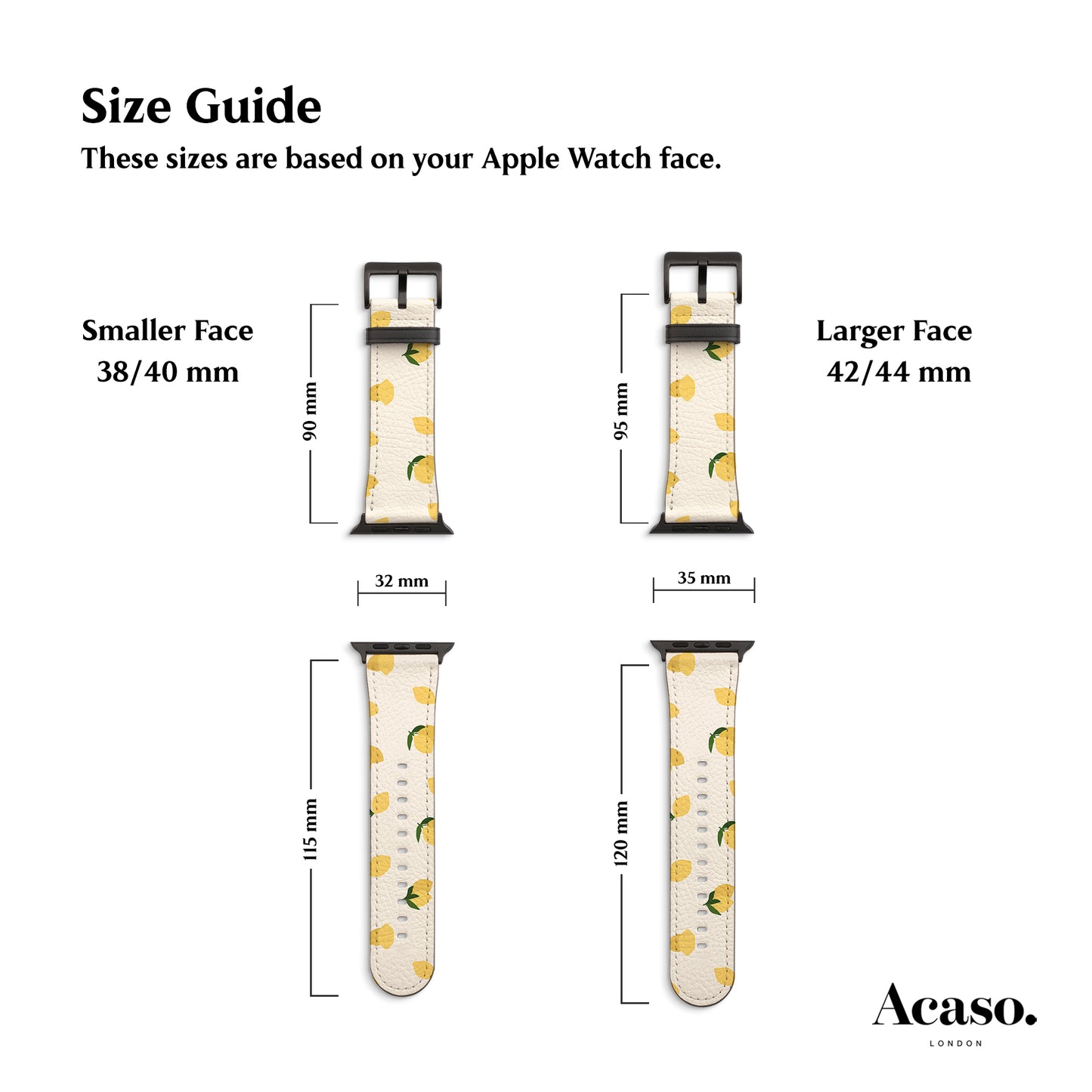 Mini Lemons Apple Watch Strap