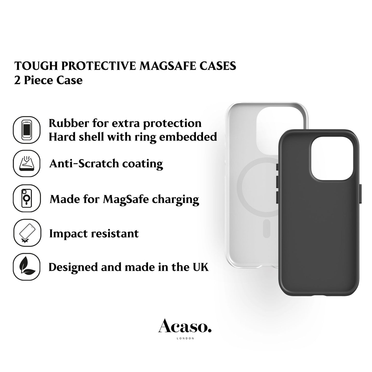 Speckled Cow Print MagSafe iPhone Case