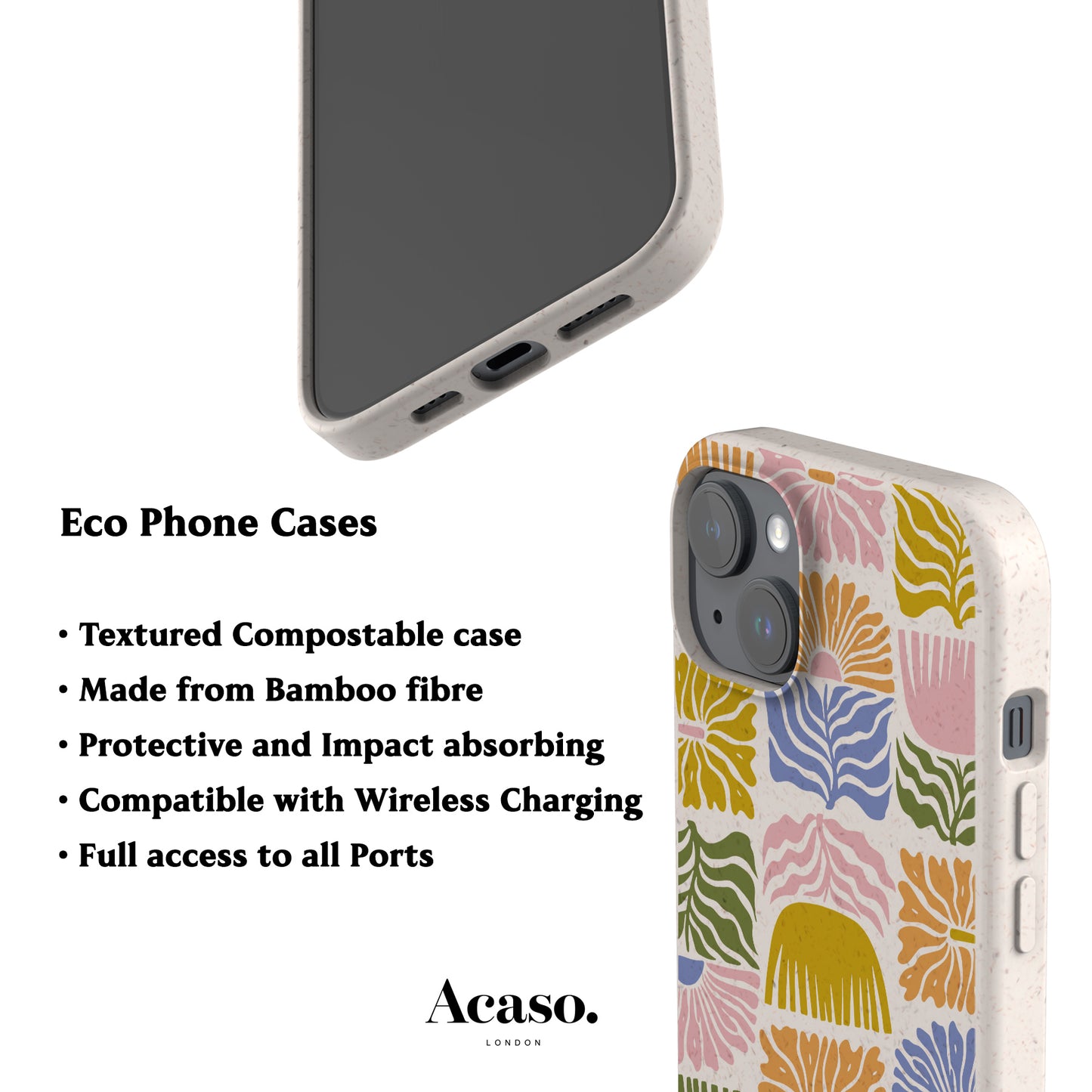 MATISSE FLOWERS Eco-Friendly Phone Case