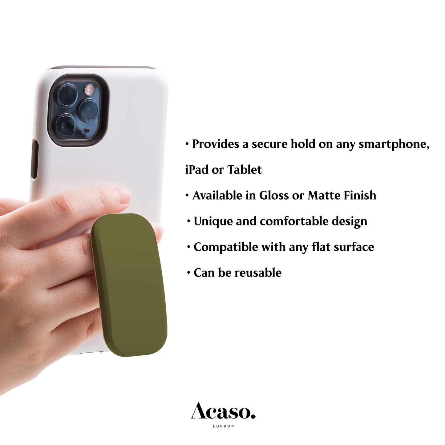 OLIVE GREEN Phone Grip