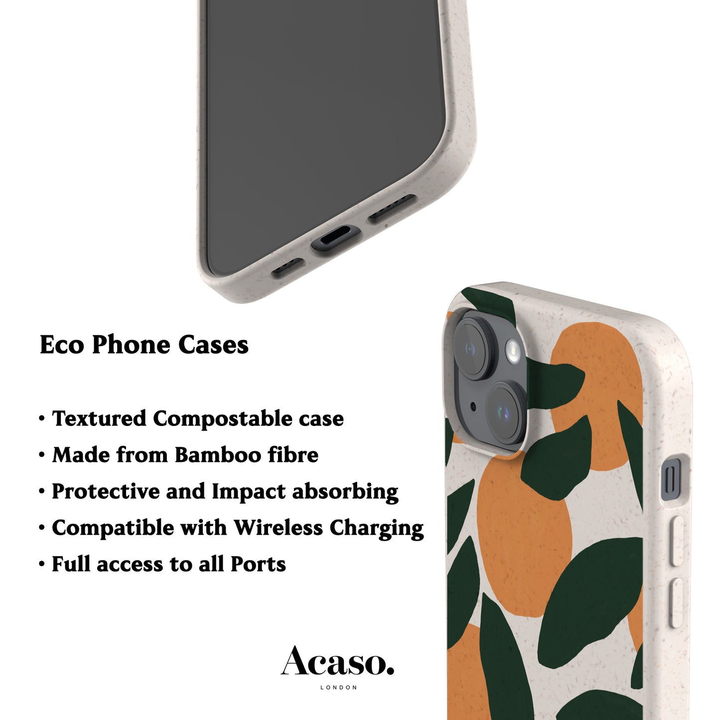 ORANGES Eco-Friendly Phone Case