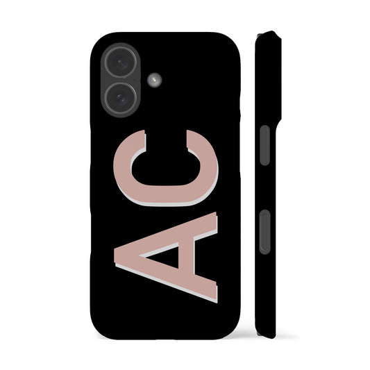 Personalised Black Phone Case