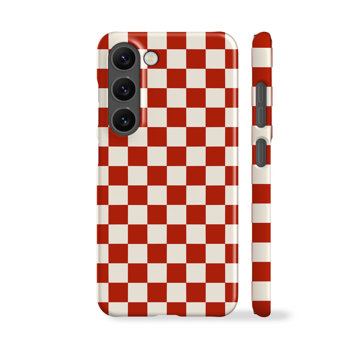 Red Checkered Phone Case