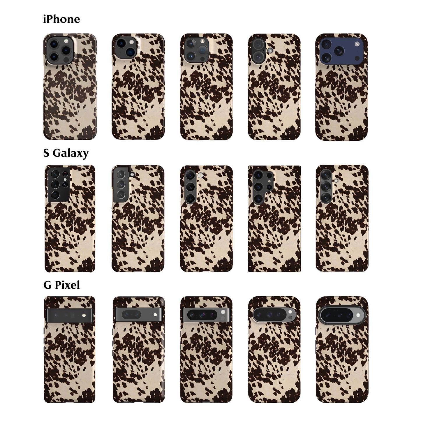 Speckled Cow Phone Case