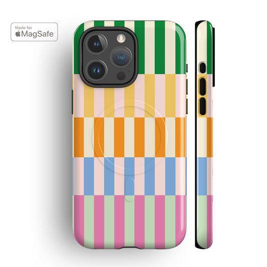 Summer Stripes MagSafe iPhone Case