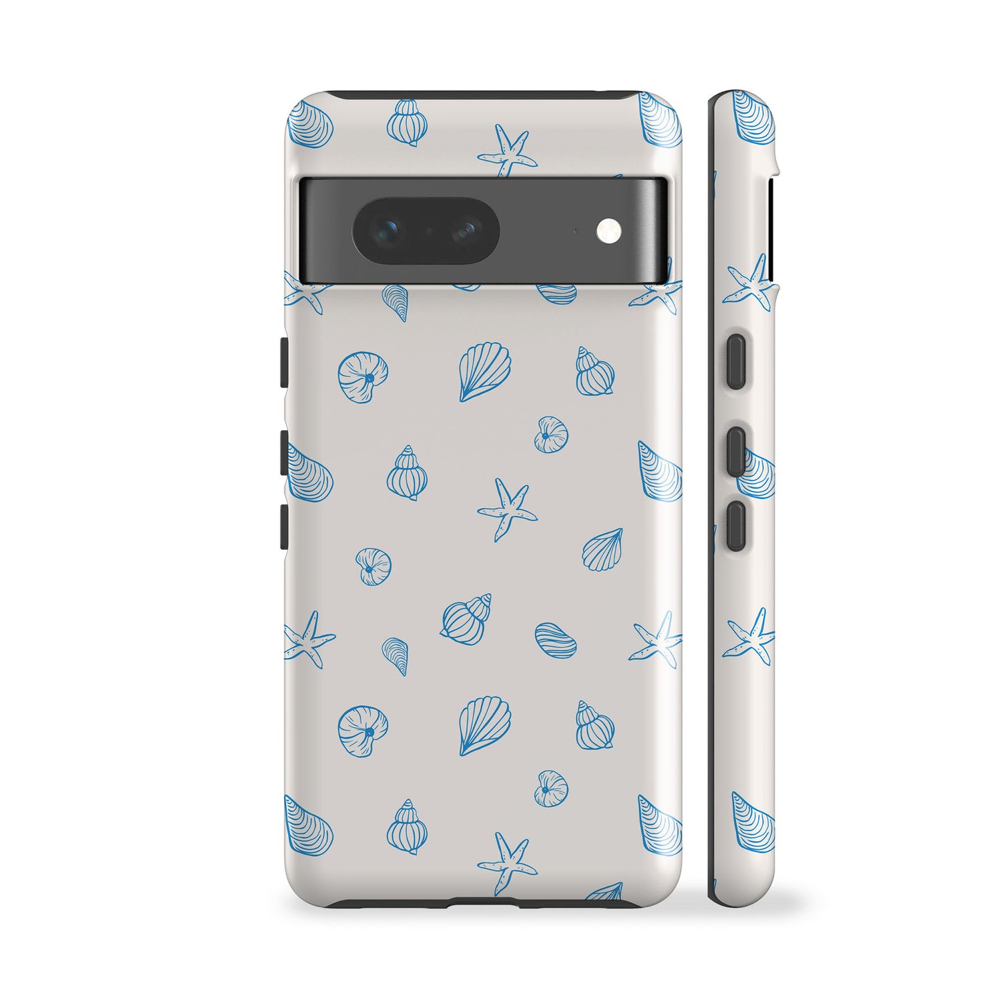 Tiny Blue Seashells Phone Case