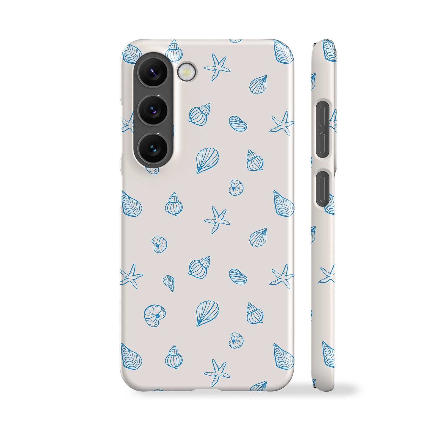 Tiny Blue Seashells Phone Case