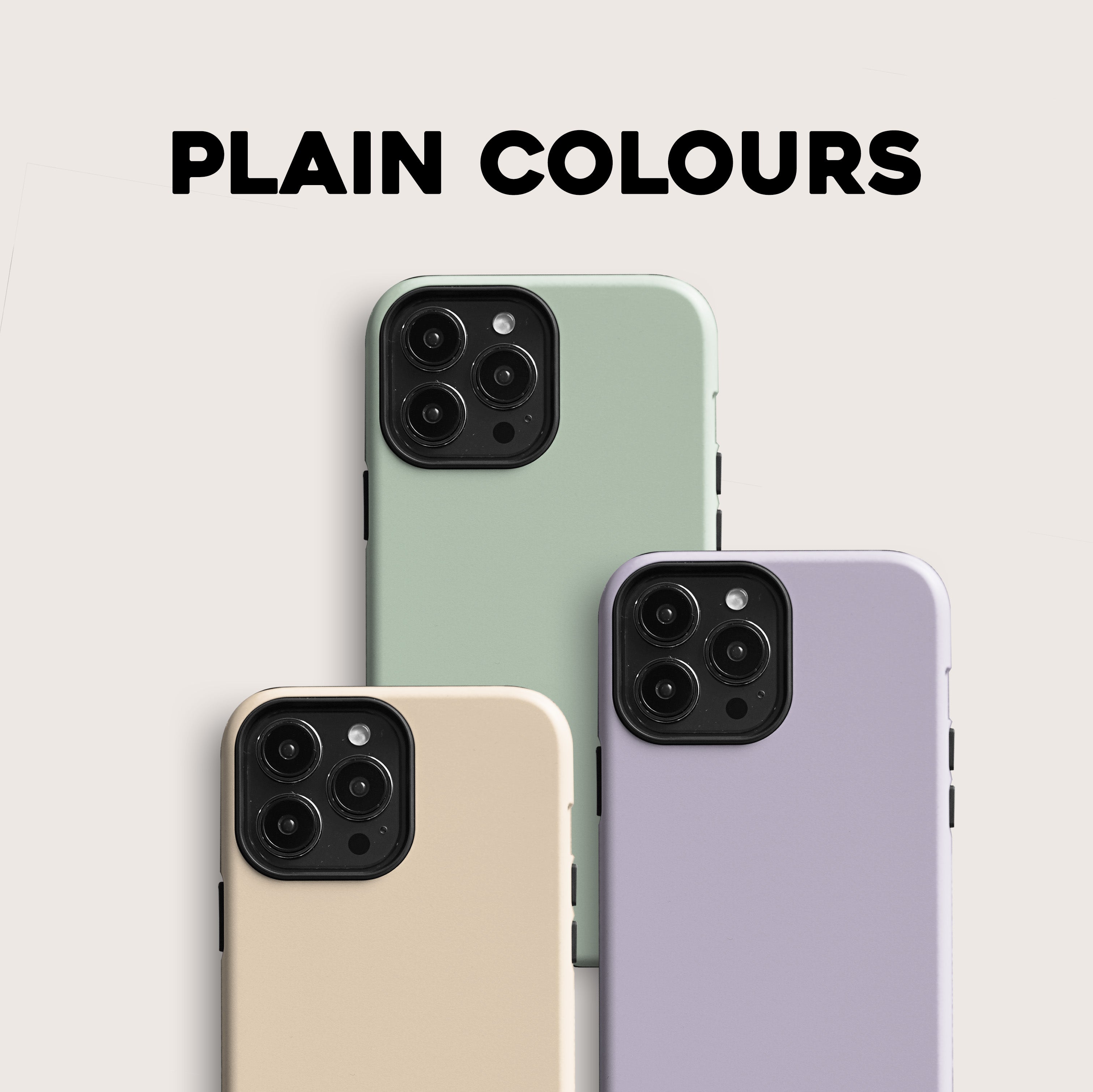 Plain Phone Cases to Match Your Style