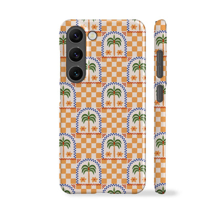 Morocco Orange Tiles Phone Case