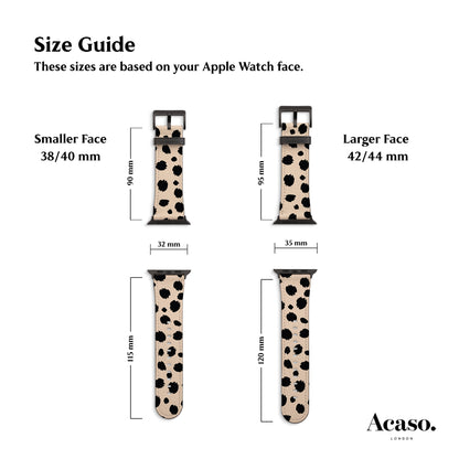 the size guide for the apple watch