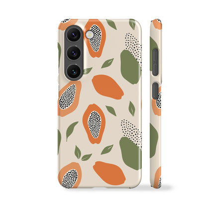 Boho Papaya Phone Case