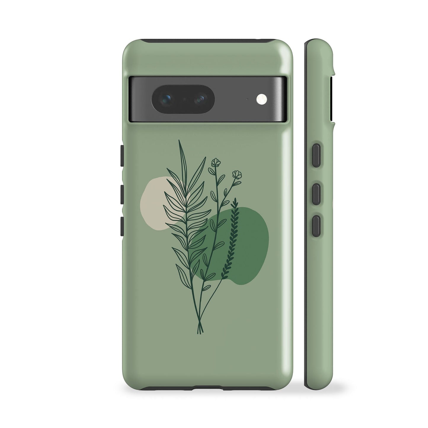 Wildflowers Green Phone Case