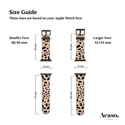 the size guide for the apple watch