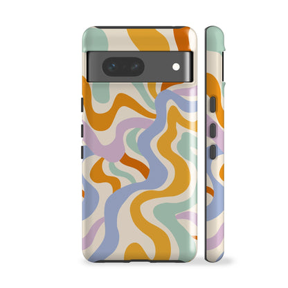 Wavy Rainbow Phone Case